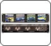 Rackmount Four Screen LCD Color Video Monitor