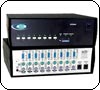 These electronic KVM switches allow one keyboard, monitor and mouse to control up to 128 computers