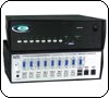 The USB KVM switch allows a user to control up to 32 USB-enabled computers with 1 USB keyboard, USB mouse and VGA monitor.