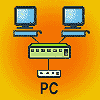 PC/AT & PS/2 KVM splitters