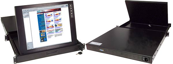 RACKMUX-HV15 Rackmounted monitor drawer