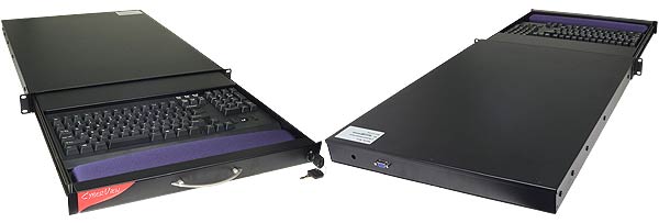 RACKMUX-KT Rackmount keyboard drawer