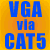 CAT5 VGA Video Spliter