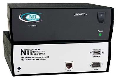 Extend VGA video up to 305 meters away without degradation.
