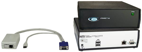 Extend USB keyboard, USB mouse and VGA monitor up to 305 meters